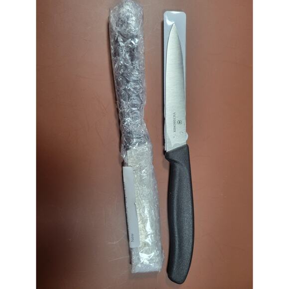 Victorinox Swiss Army 6.7703 Swiss Classic Straight Paring Knife 4" set of 2 - Picture 2 of 2